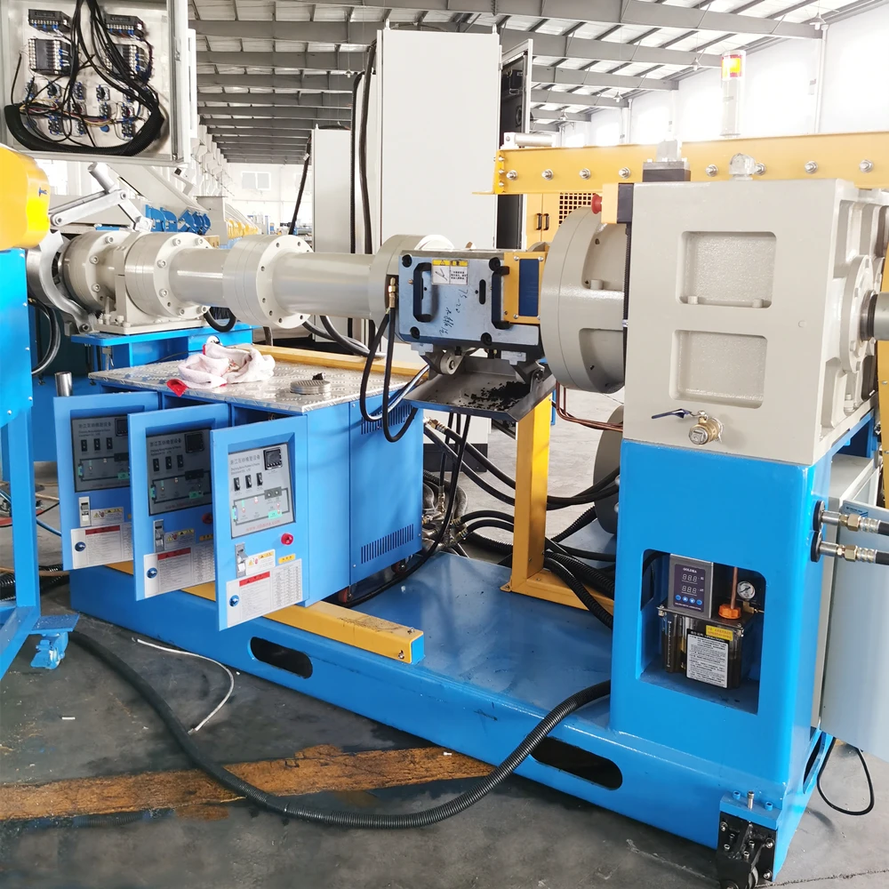 epdm co-rubber extrusion microwave vulcanization line rubber machine