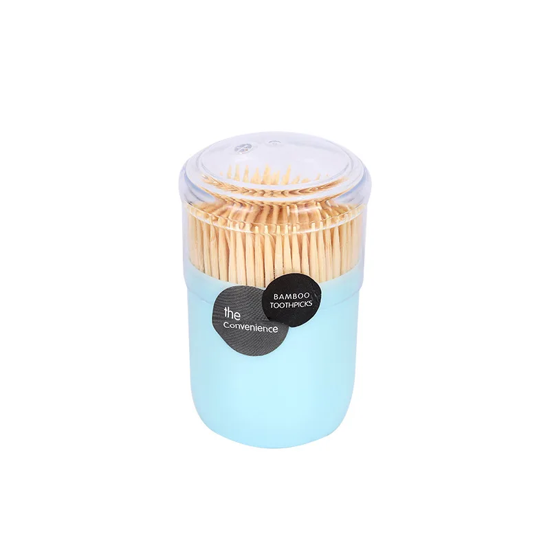 Box Bamboo Toothpick Disposable Natural Toothpicks Family Restaurant Accessories Fruit Sharp Tooth Sticks