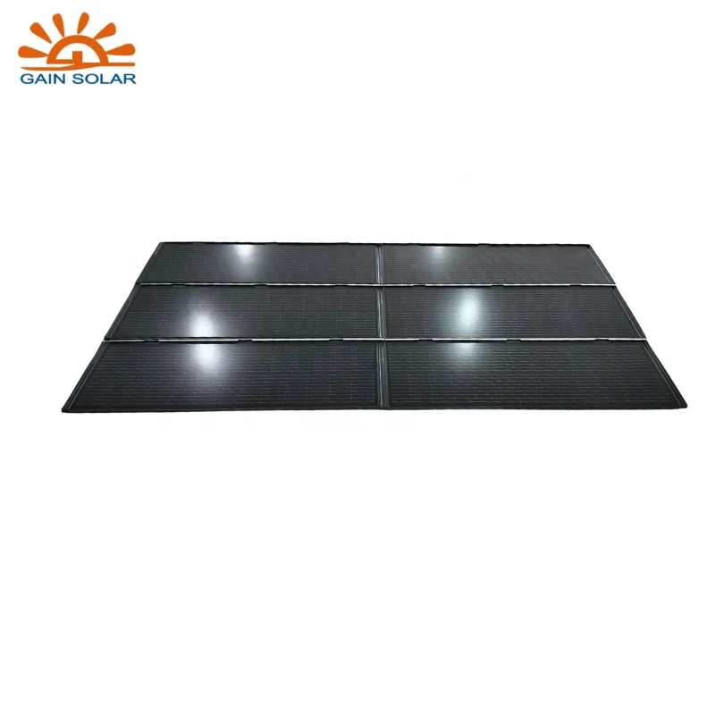 BIPV Roof Tiles Solar Shingles Lightweight Roofing Materials for Modular Houses