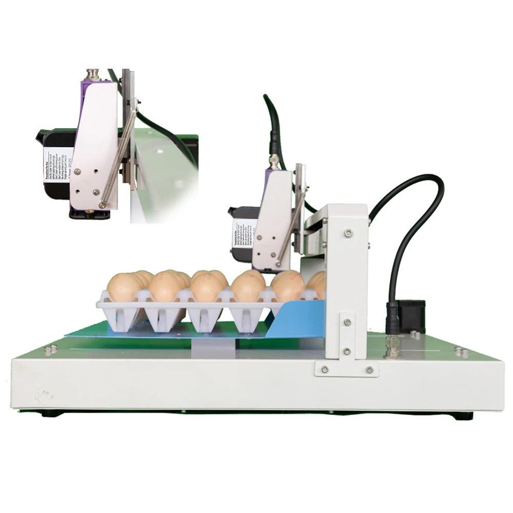 kelier 2023 new KX110 Hen Egg date printing machine online coding inkjet Printer For Egg Products