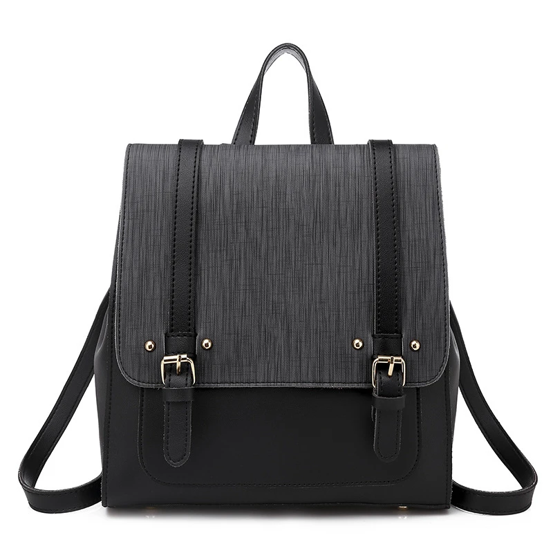 
mochilas 2021 New high quality leather backpacks Designer Women Backpack Soft Touch Multi-function Small Backpack Female Ladies Shoulder 