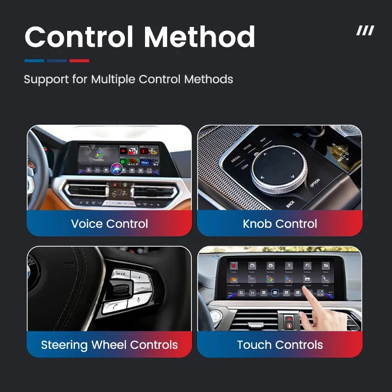 NEW Wireless AI TV Carplay Upgrade Android 10 4+64 BW550P for BM/W customized UI Youtube video play support ID6/ID7/ID8 system