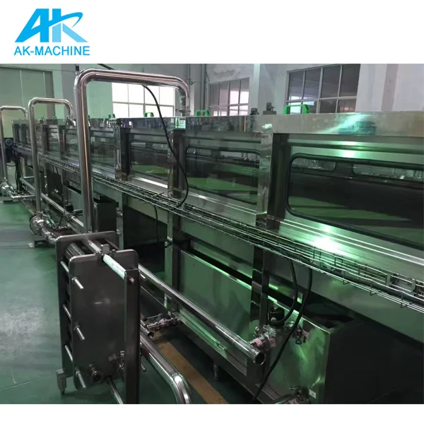  Горячее наполнение ПЭТ бутылки сок линия розлива распыления и охлаждения тоннеля с туннельной спрей стерилизации