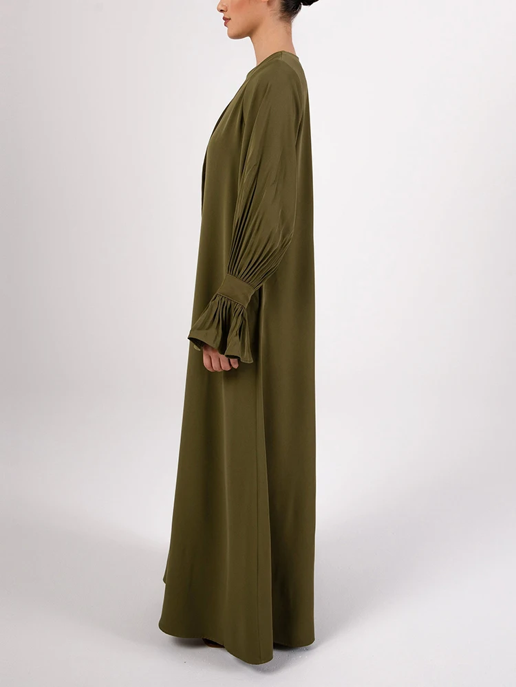 2024 wholesale 2 piece sets turquie dubai open luxury abaya femmes robe musulmane kaftan women muslim maxi long dress