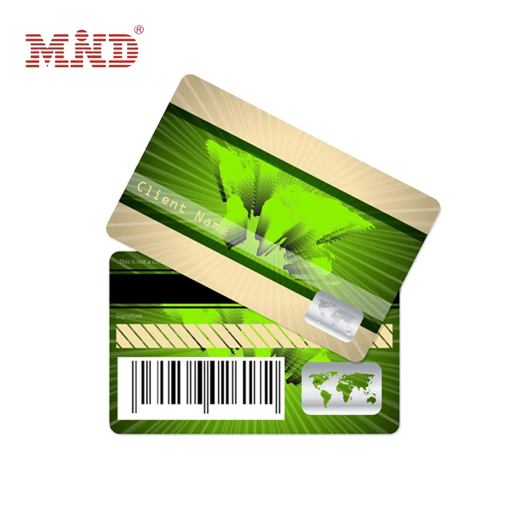 CR80 CMYK smart id card/pvc business card/transparent pvc material business card