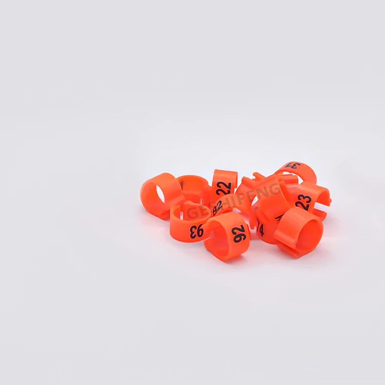 Wholesale Price Birds Plastics Racing Rings High Quality For Sale  Colorful Sizes No 100 Plastic Opening Circle Ring