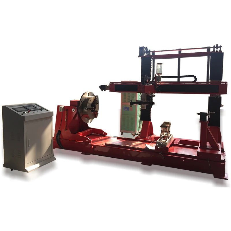 Customisable fully automated enclosed PTA plasma hard facing welding/cladding/surfacing machine