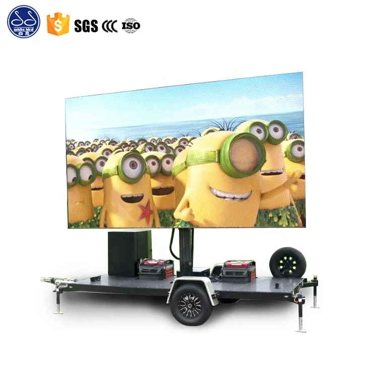 Led Mobile Tv Trucks Van Video Broadcasting Truck
