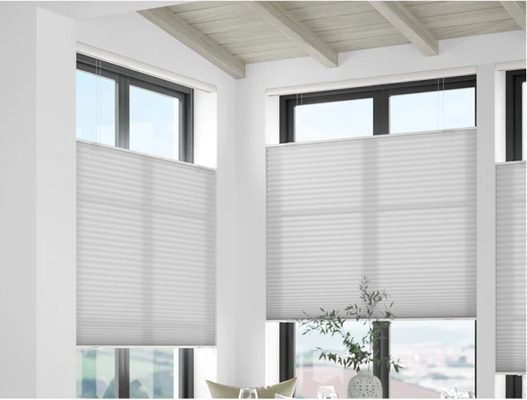 Remote Control Cellular Shades Automatic Bottom Up Honeycomb Blinds Top Down And Bottom Up Honeycomb Blinds