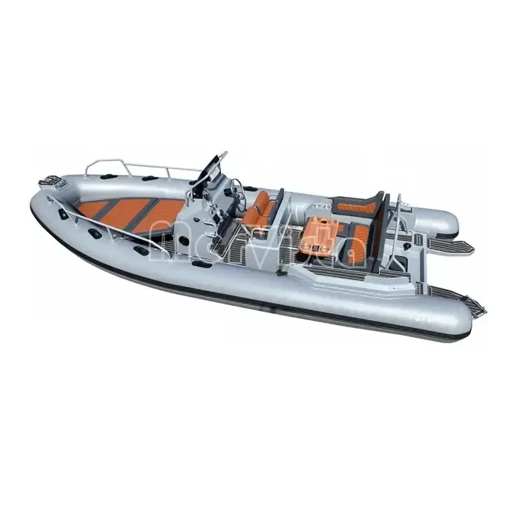 CE 22ft ребро 680 двойной глубокий V корпус Hypalon Orca алюминиевое надувные лодки с t-top