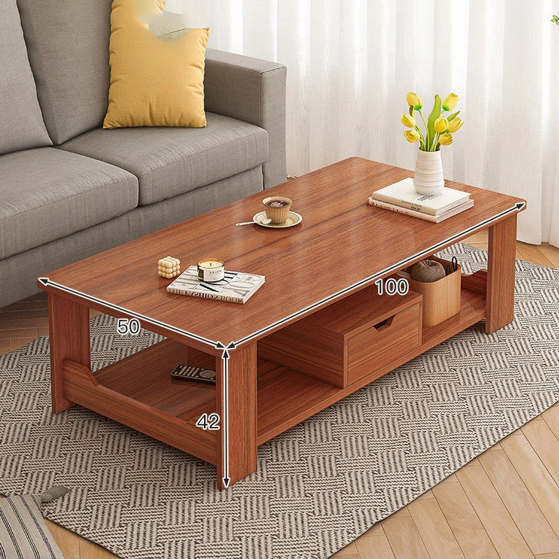 Hot Sale Lift Up Living Room Furniture Rectangle Modern Wood Coffee Table With Storage Tea Table Design