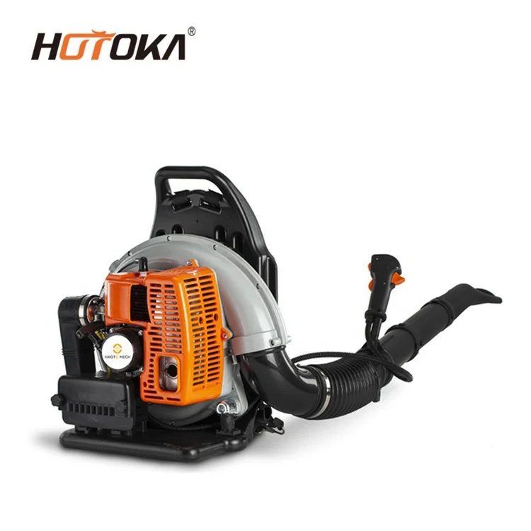 EB650 gasoline backpack leaves blower machine 65cc power gas snow blower