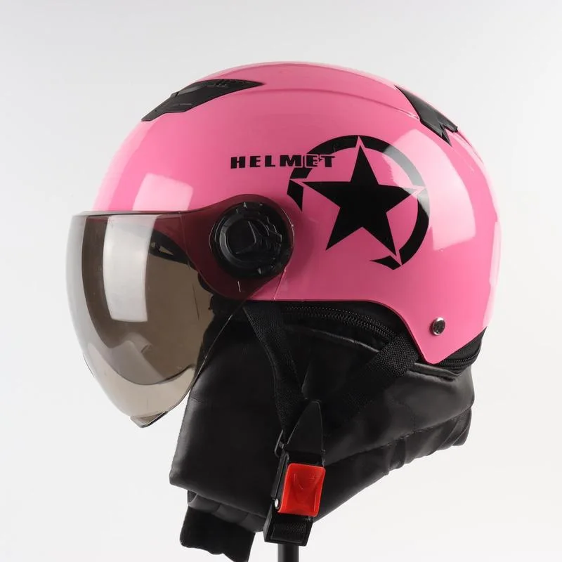 New Innovative Products 2021 Motocross Open Face Helmets Cycling Bicycle Winter Warm Half Face Bike Motorcycle Helmet