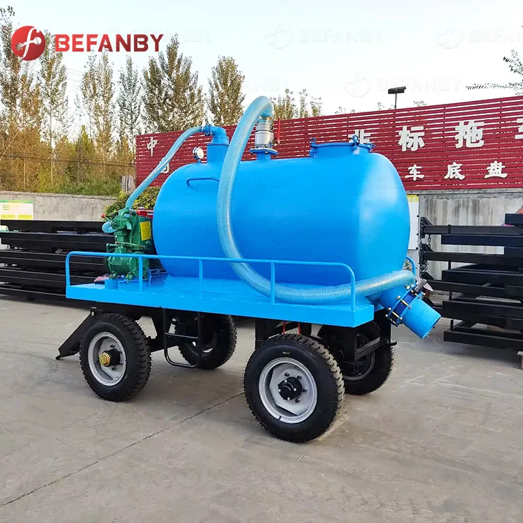 Manufacturer supply 1800kg customized waste liquid transport sewage tank trailer
