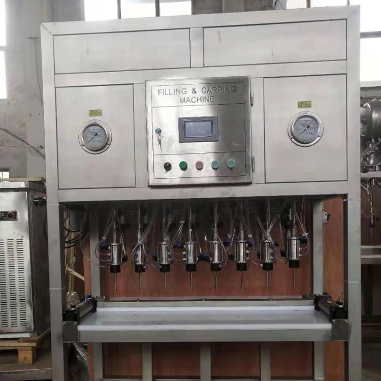 semi automatic 330ml glass beer bottle filling machine