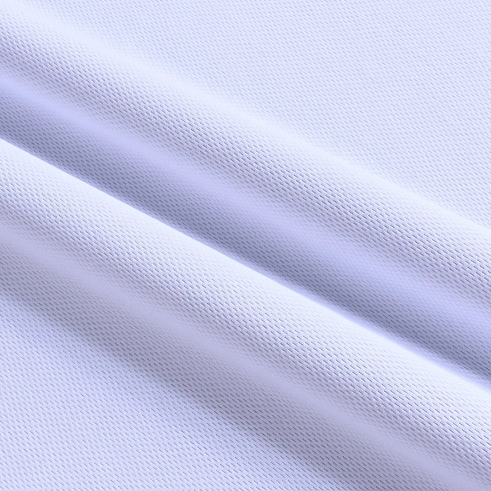 100% Polyester Interlock Bird Eye Mesh Fabric Stretch Knitted Interlock Lining Fabric