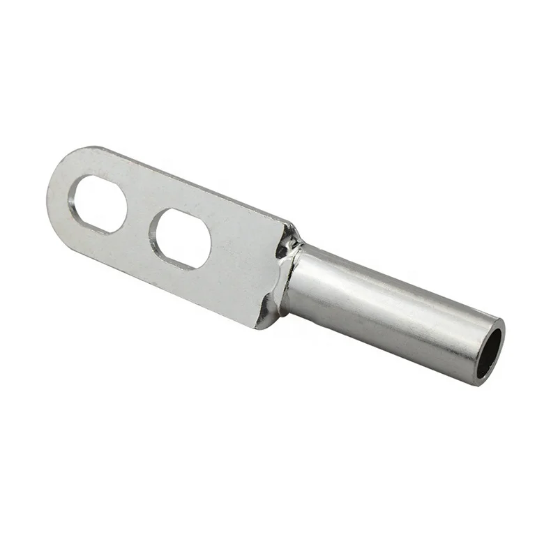 2 hole tinned copper cable lugs/terminal lugs copper cable lug/Aluminium connectors Copper Cable Lug 2 hole