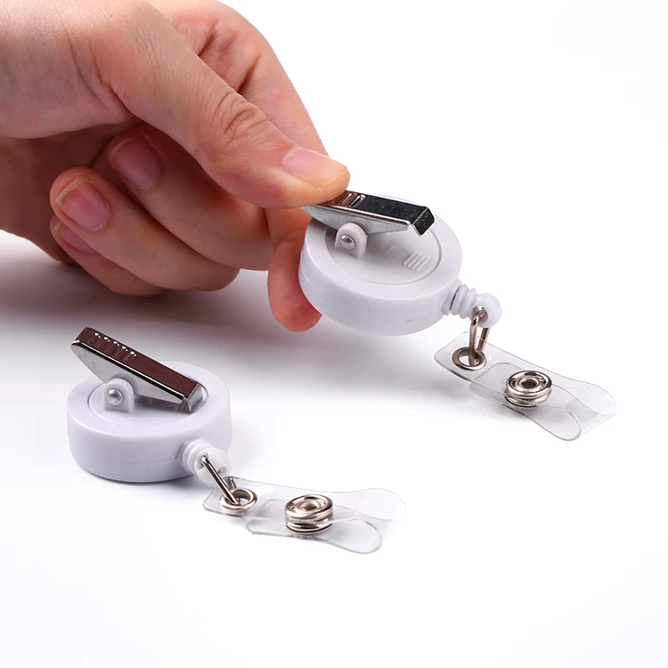 
retractable badge reel custom nurse badge reel with hook 