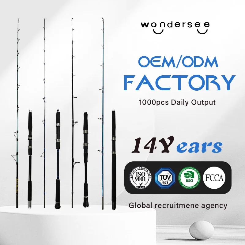 HYD Customization Ocean JIG Rod 1.8m Carbon Fiber Saltwater Spinning Rod Slow Jigging Spinning Casting Rods Jigging for sale