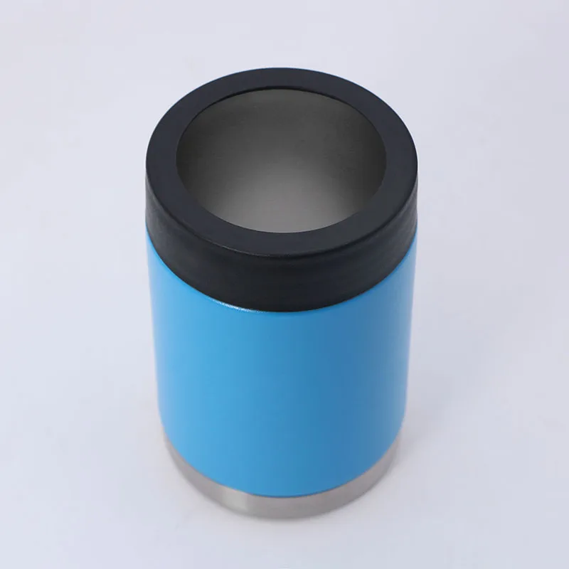 WeVi outdoor sport custom logo 12oz metal double walled beer can cooler