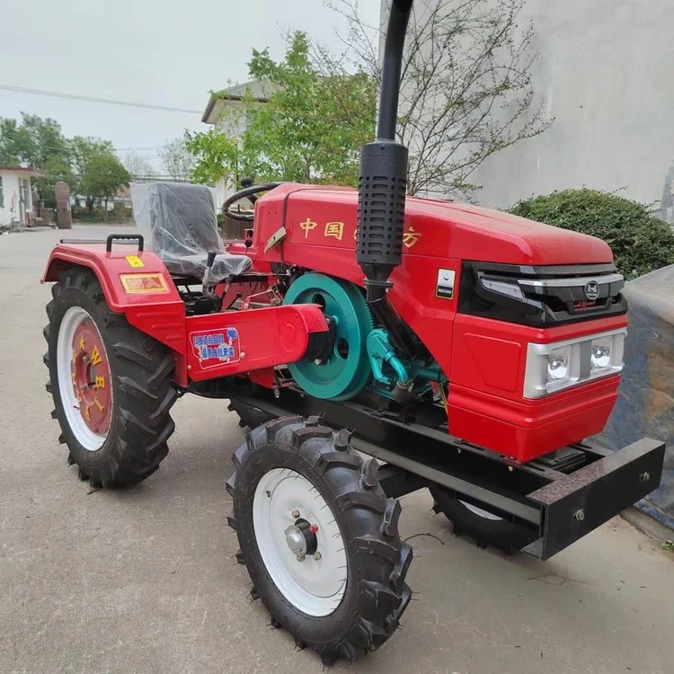 Chinese 4WD 90hp Wheel Farm tractors ploughingtartor traktor 4WD tractor price for sale