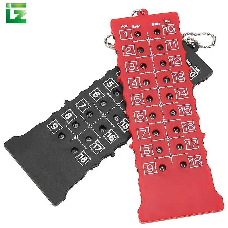 Hot Sale 18 Holes Golf Trolleys Stroke Counter Keeps Scores Convenient Golf Strip Score Counter Golf Accessories