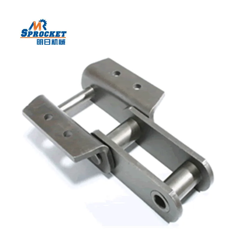 heavy duty stainless steel special transmission industrial roller chain with attachment for conveyor