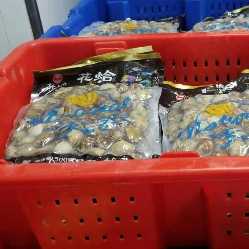 
Seafood Importer Exporter Frozen Baby Clams Whole Shell 
