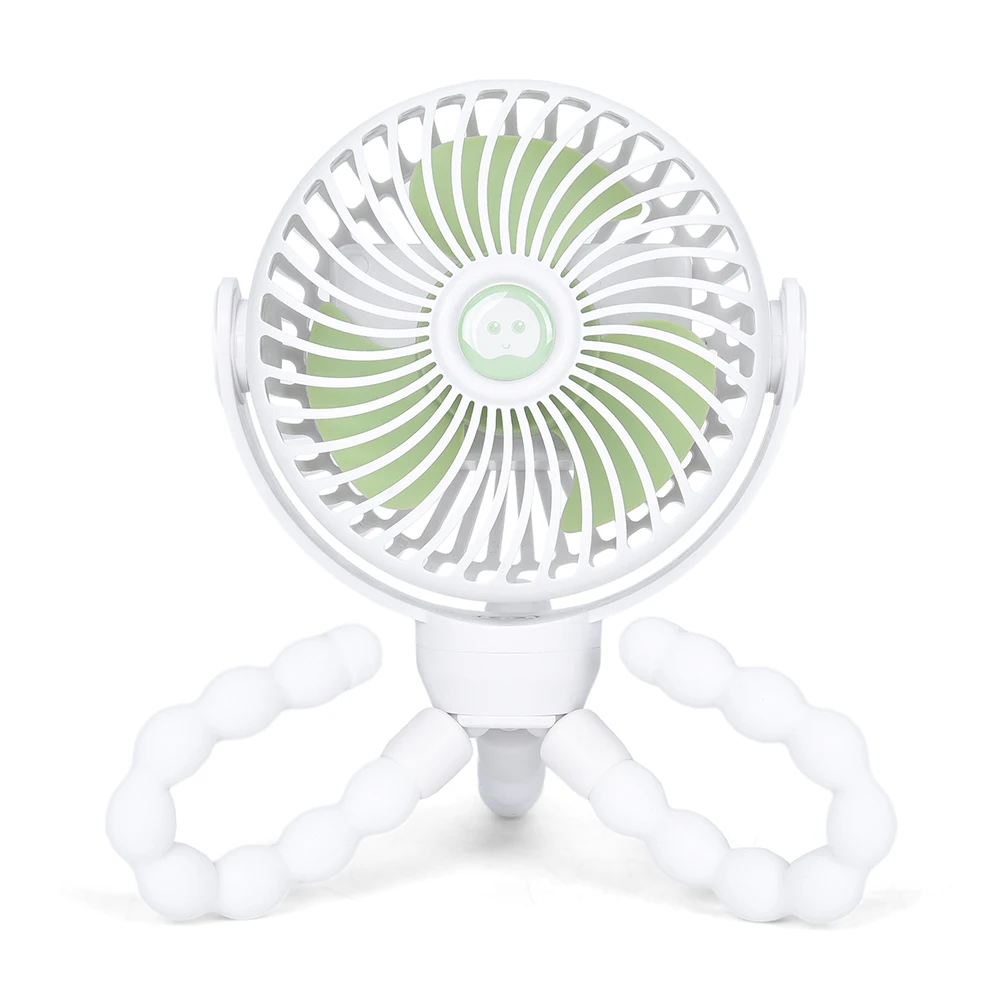 Fan Factory 360 Degree Circular Rotation Fan 2024 Mini Portable Desktop USB Battery Charger Portable Fan