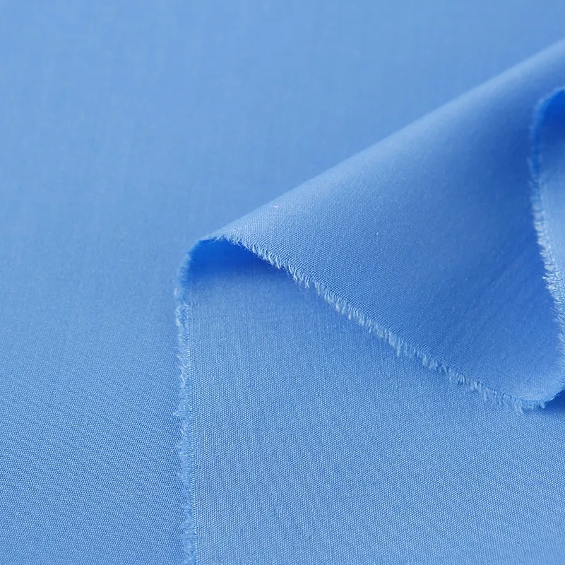 Polyester-cotton poplin blended suit lining pocket cloth fabric Plain polyester cotton