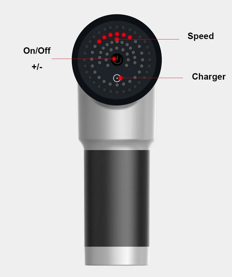 Massage Gun Wireless Muscle Recovery And Relax Hot Selling Deep Tissue Relief Vibrati Electric Fascia Micro Current R
