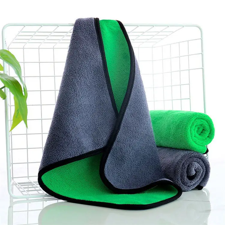 Coral Fleece Wash Microfiber Cloth Car Cleaning Microfiber Towel Car Drying Absorbent Towel