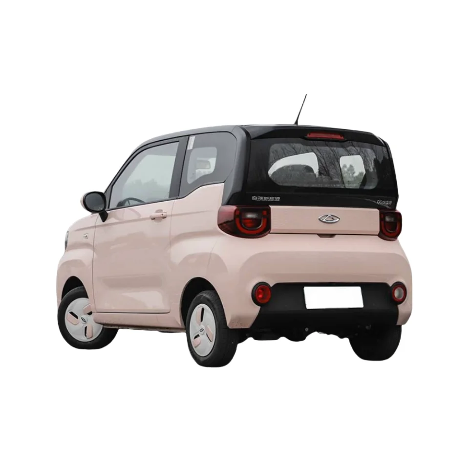 Electric mini Chery QQ Ice Cream 4-seater 20kw cheap adult mini electric car
