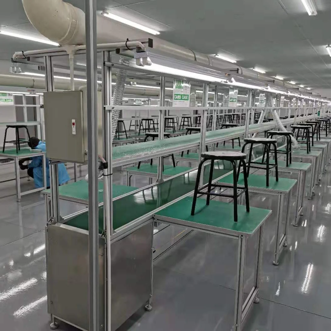 Carst Double Layer Belt Conveyor Line Electronics Devices Assembly Line Heating Blender Assembly Line Conveyor Machine For Food