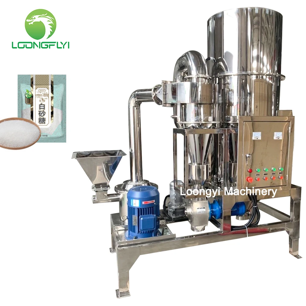 Loongyi curry biscuit spice cinnamon pigment fine powder grinding machine