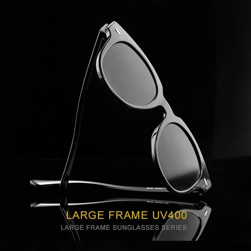 Новый дизайн большой круглый рамки Смола объектива мужские солнцезащитные очки для вождения автомобиля, поляризованные солнцезащитные очки, очки для использования реки 2021