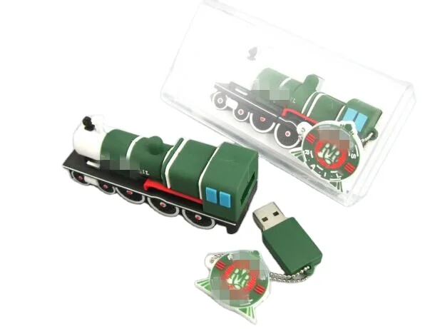 Business Advertising Promotions Portable Custom Character Key shape  3D 2D 8GB Cartoon PVC  USB Thumb Drive USB flash Drive