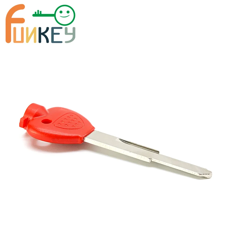 
New Red Left Single Slot Blank Blade Uncut Motorcycle Magnetic Key Magnet for Yamaha MAJESTY 250 MAJESTY 400 YP2 YP3 