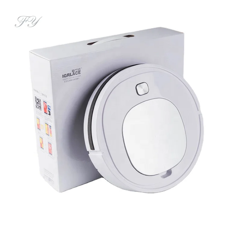 2022 wholesale New Smart Cleaning Robot USB 1500mAh White Dust Removal Robot Multifunctional 3 in 1 Indoor Robot Vacuums