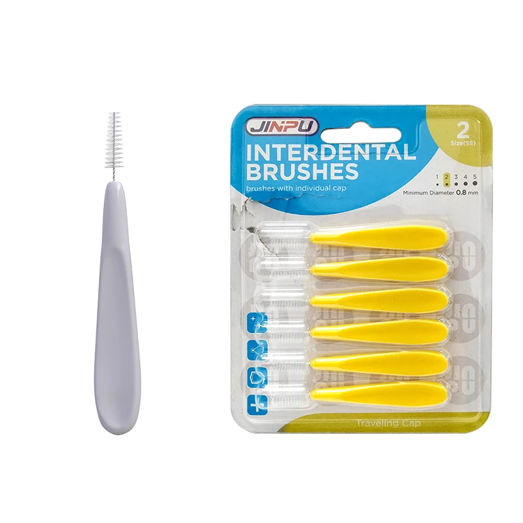 disposable interdental brush 0.7mm dental