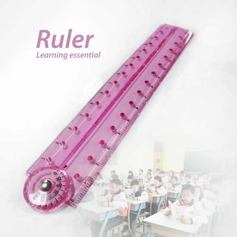 Пластиковая Складная линейка для офиса