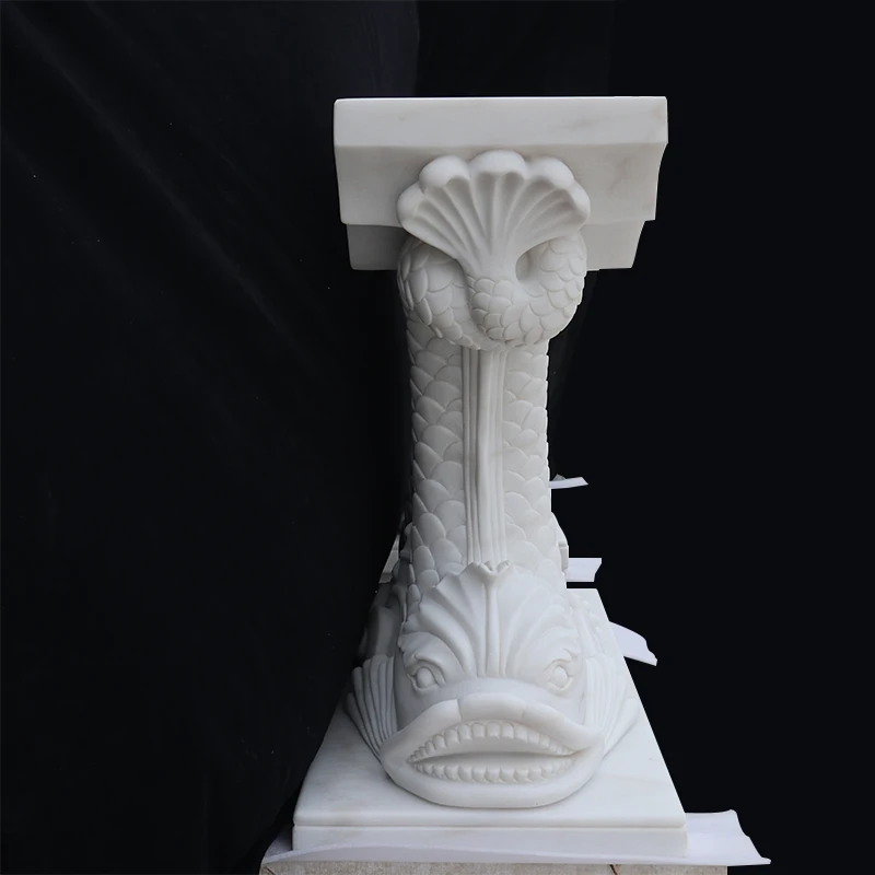 Designer Pedestal Base Table Light Transmission Jade red jade table legs