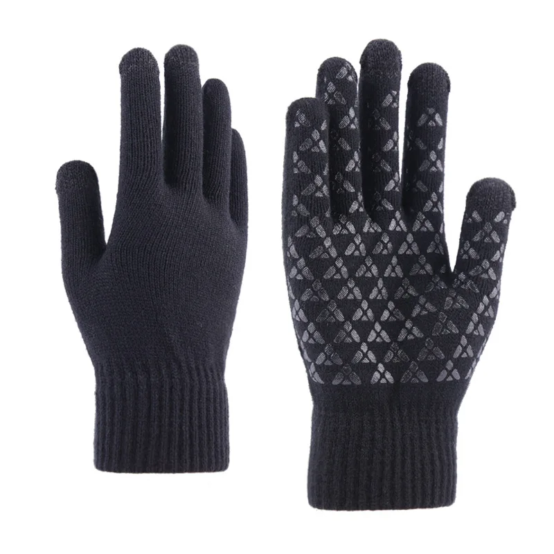 Fashion Unisex Men Women Anti Slip Thermal Touchscreen Magic Knit Smartphone Texting Driving Cycling Touch Screen Winter