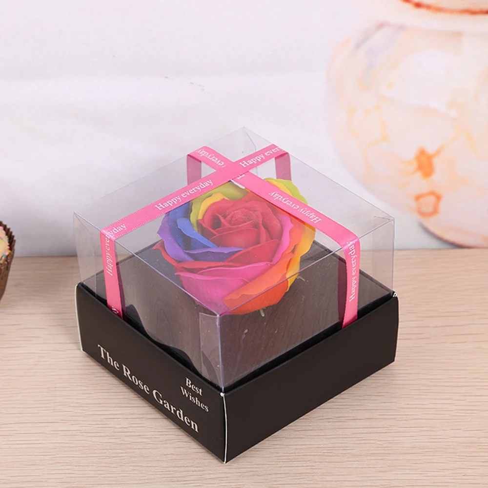
Hotsale High Quality Artificial Soap Flower with Gift Box Best for Women Anniversary Christmas Valentines Gift 