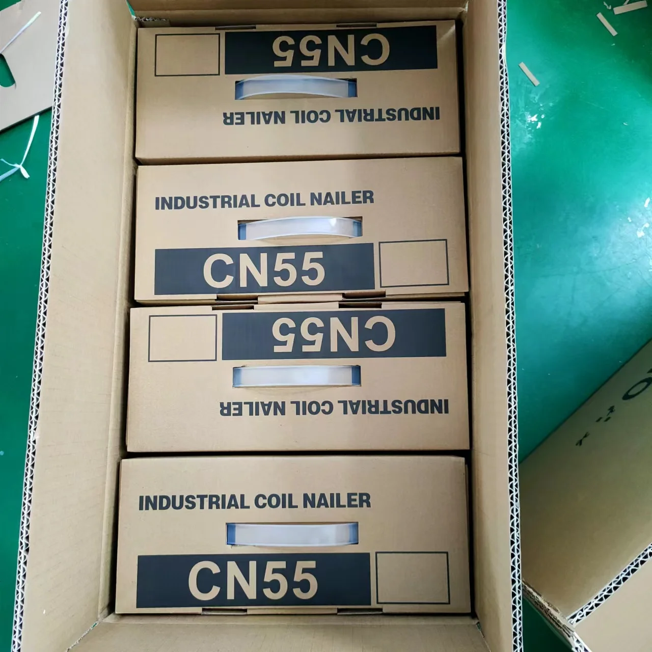 Coil Nail Gun Factory ,CN55 CN70 CN80 CN90 CN100 Air Nail Gun For Pallet Coil Nails