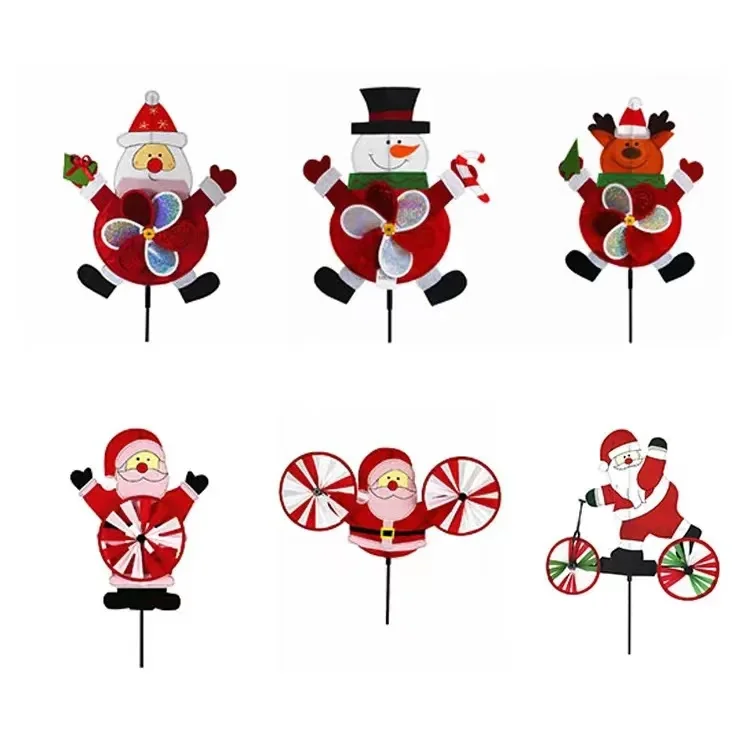 Made In China Excellent Quality Christmas Style Outdoor Decoration Windmill Kids Toys