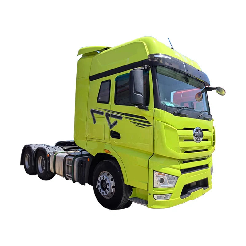 Faw Chinese Manufacturer 8*4 Tractor Truck Large Fuel Tank Capacity Diesel Dump Truck