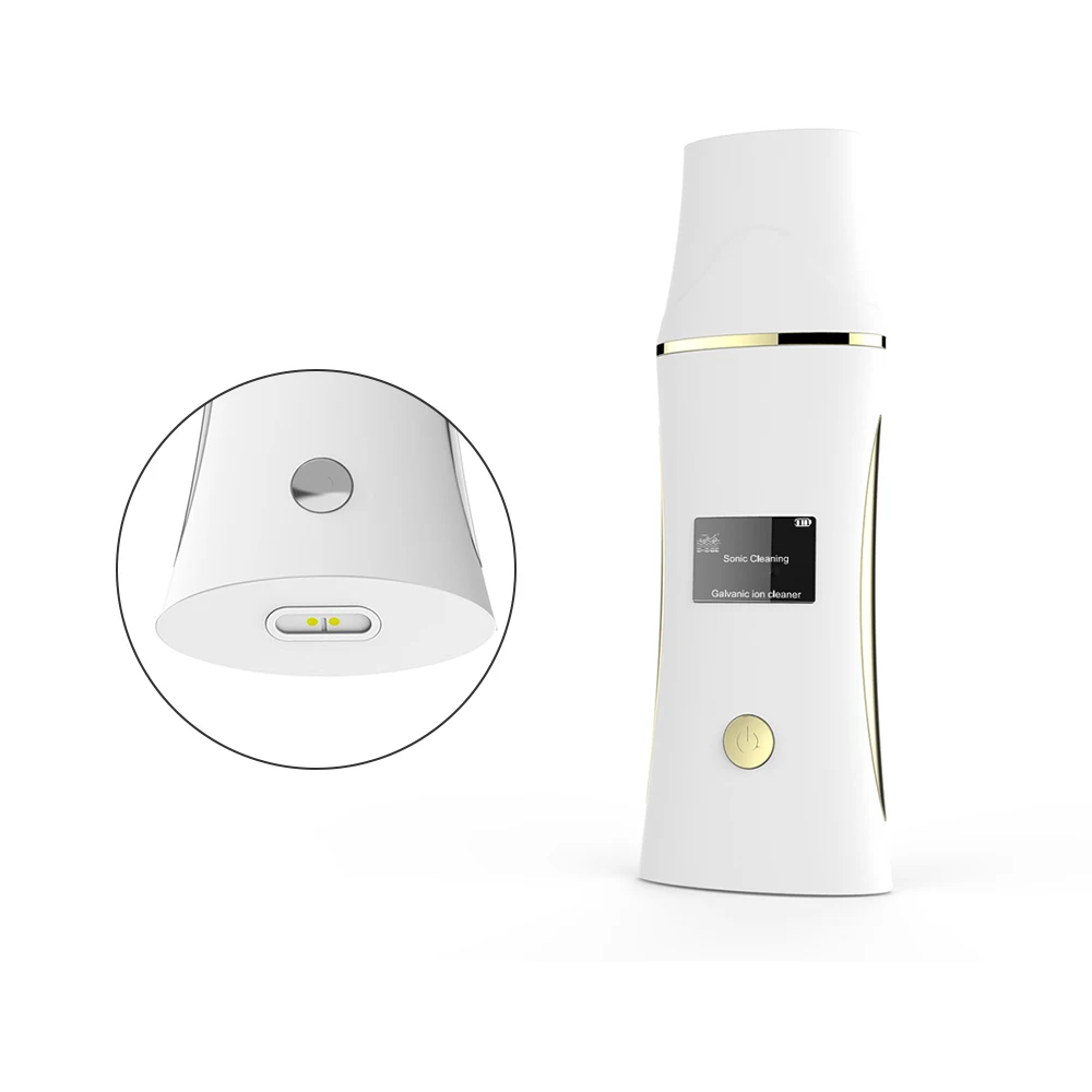 Trending Facial Dermabrasion Beauty Equipment Face Deep Cleansing High Quality Portable Shovel Ultrasonic Skin Scrubber