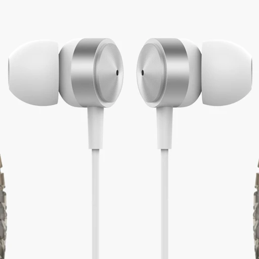 
China cheap wholesale manufactured Sturdy pull-resistant TPE earphones Surround metal earphone 