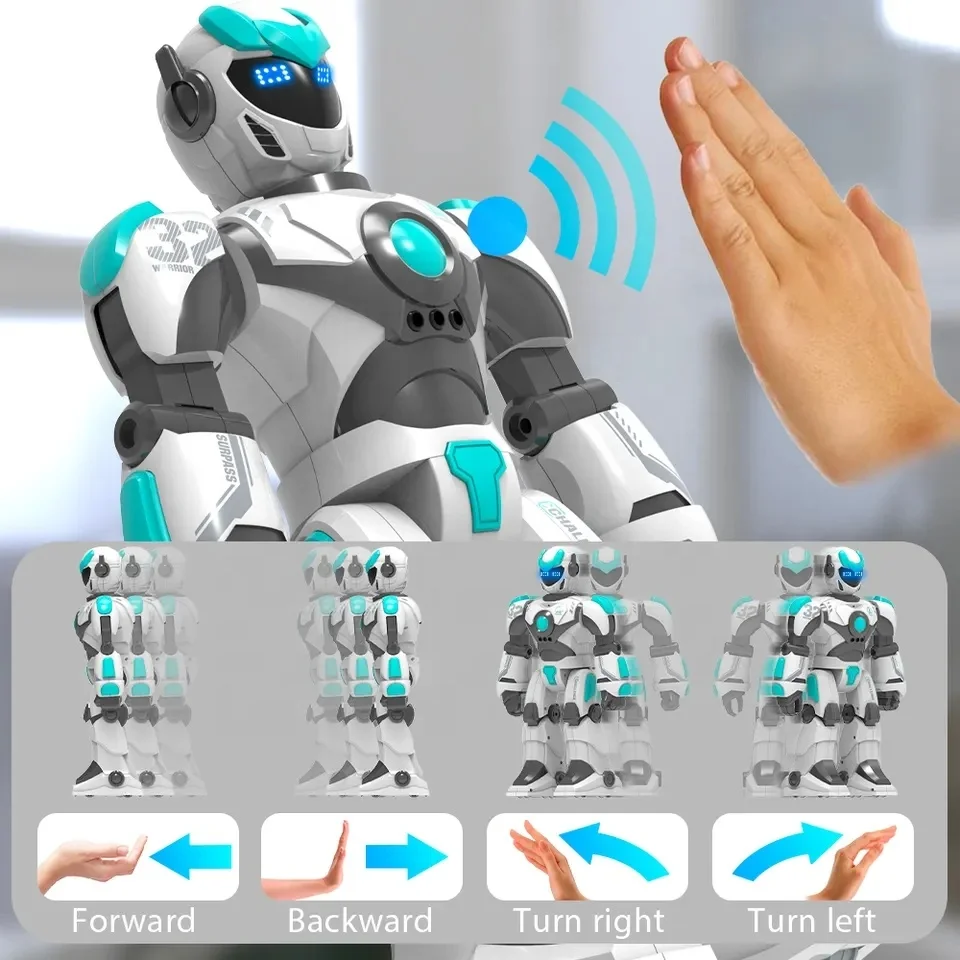 Kids Educational Toys Smart intelligent Robots technology Ai Rc Programming Remote Control stunt Robot